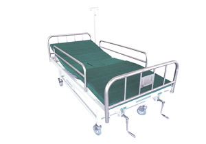 不銹鋼、噴塑混合型多功能護(hù)理床D221